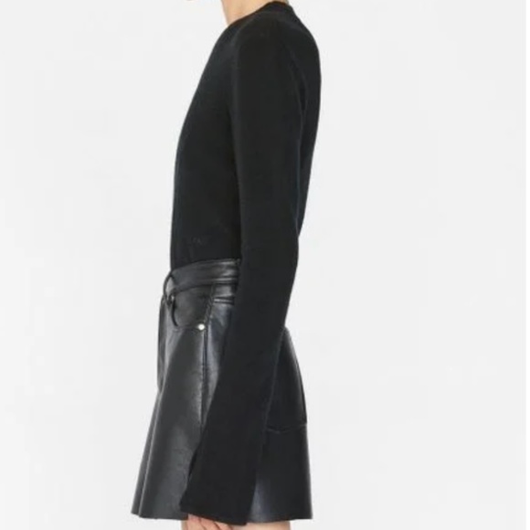 NWT Cashmere Stretch Split Sleeve Sweater by Frame - Picture 2 of 6